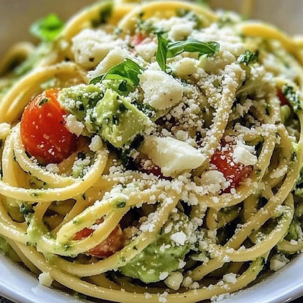 Cremige Avocado Pasta