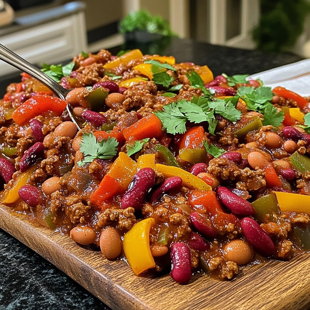 Chili sin Carne mit Bohnen