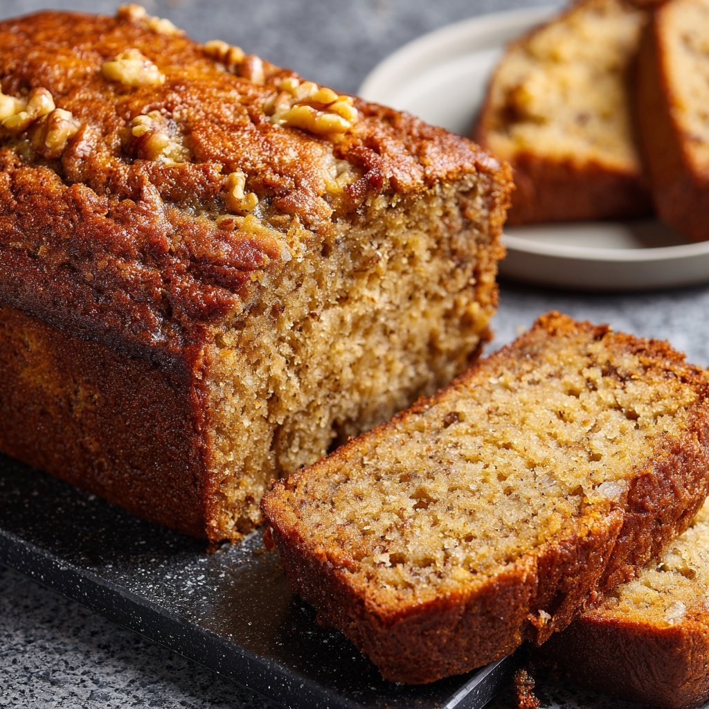 Bananenbrot ohne Zucker