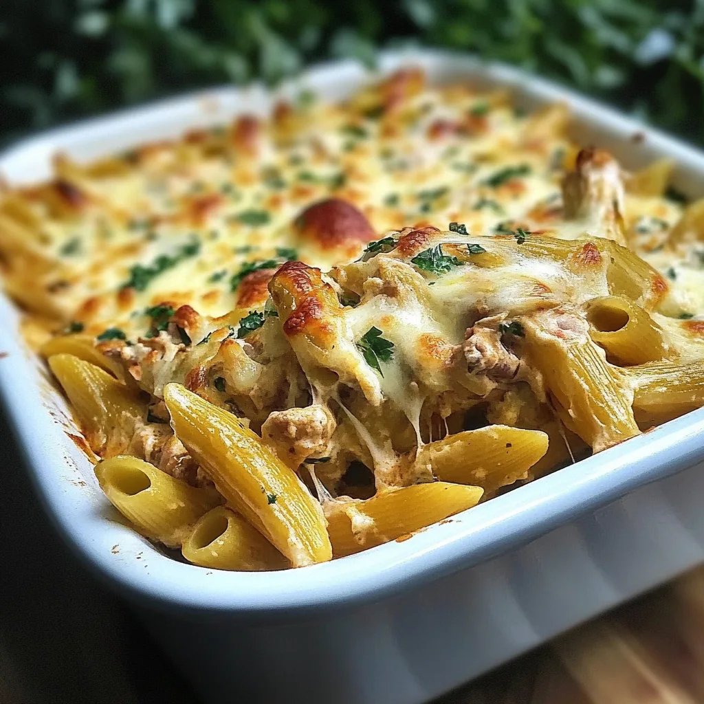 Leckerer Nudelauflauf mit Thunfisch