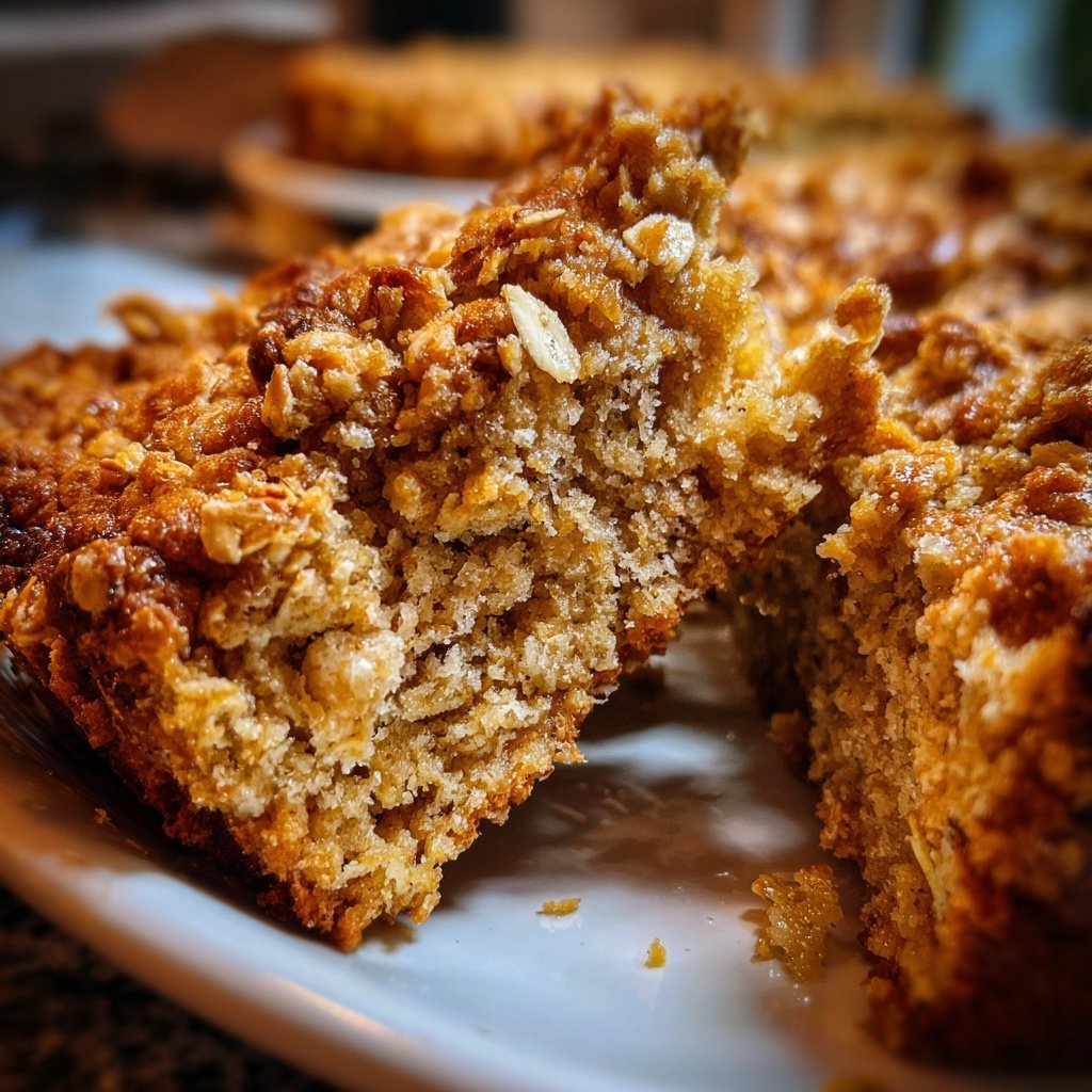 Gesunder Kuchen mit Haferflocken