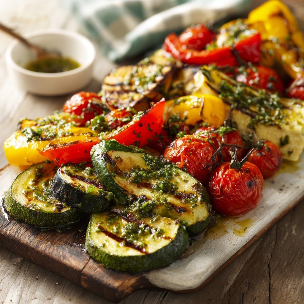 Grillgemüse Mit Kräuter Marinade