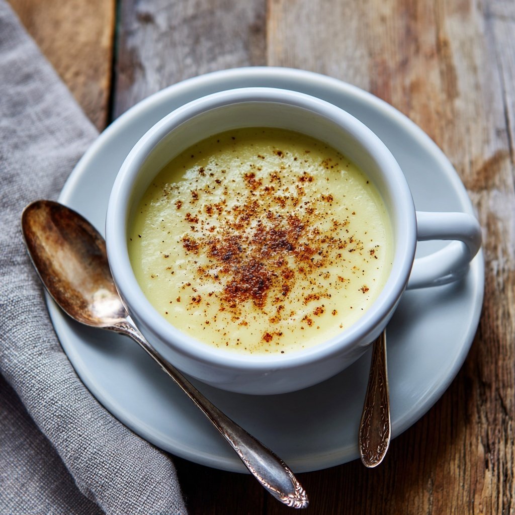 Blumenkohl Suppe Mit Muskat