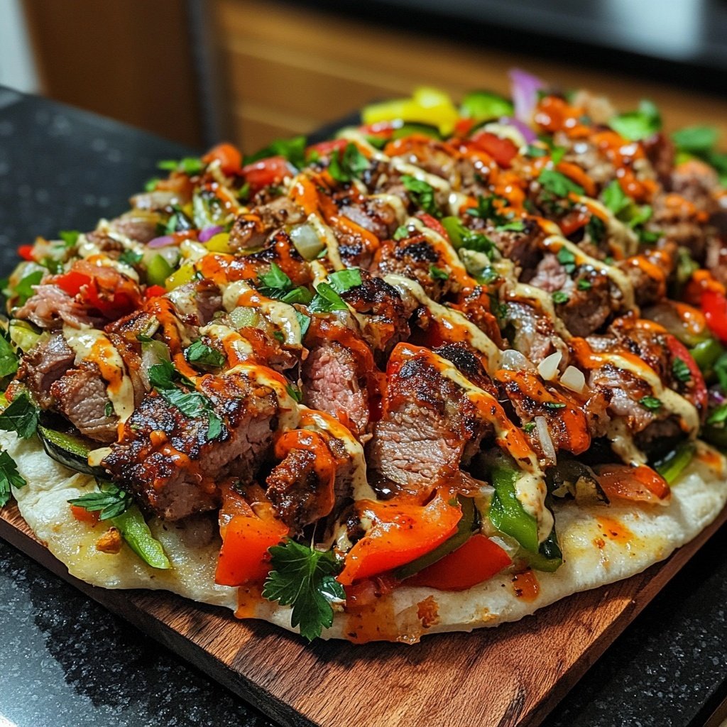 Klassischer Döner Kebab wie vom Imbiss
