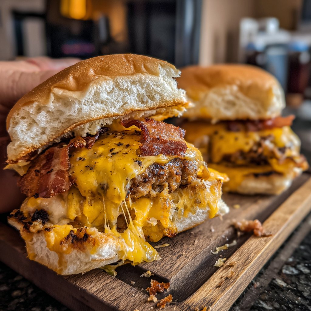 Mini-Burger für zwei