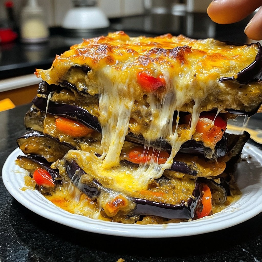 Gemüseauflauf mit Aubergine