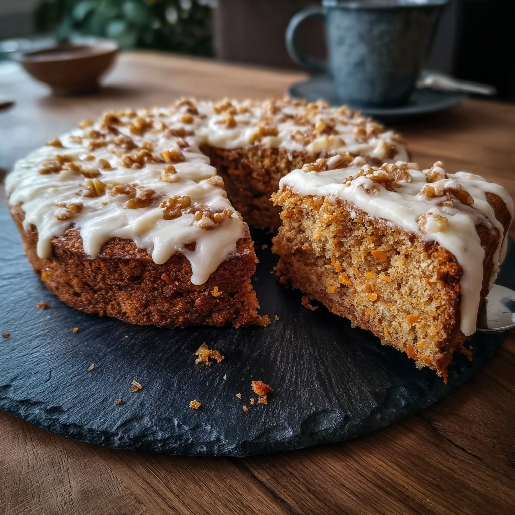 Karottenkuchen Mit Walnüssen